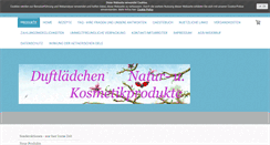 Desktop Screenshot of duftlaedchen.de