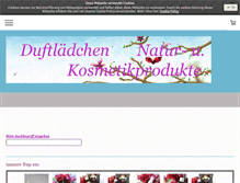 Tablet Screenshot of duftlaedchen.de